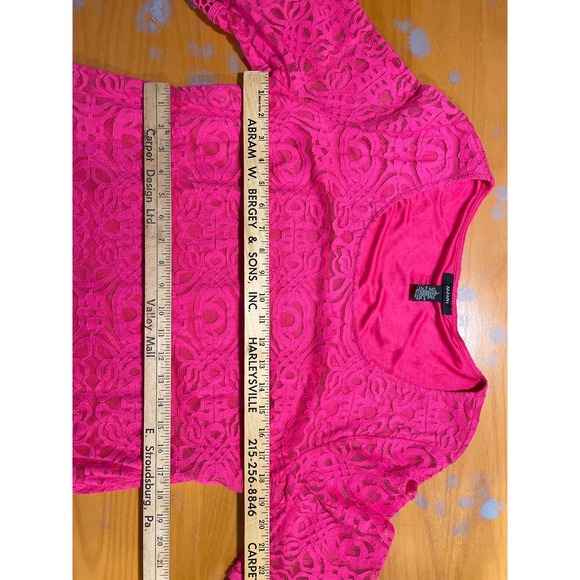 Pink Lace Dress - Picture 6 of 7